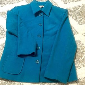 Harve Benard Wool blend jacket Women Size 10P-EUC